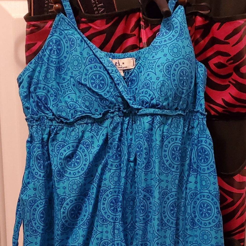 Cotton sundress or bathing suit cover